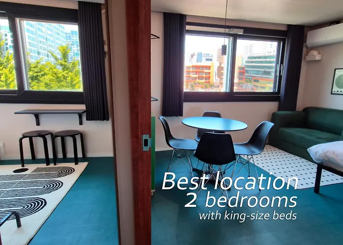 Baum Haus Licensed Jeonpo Center 2Br Elevator 3Min Stn