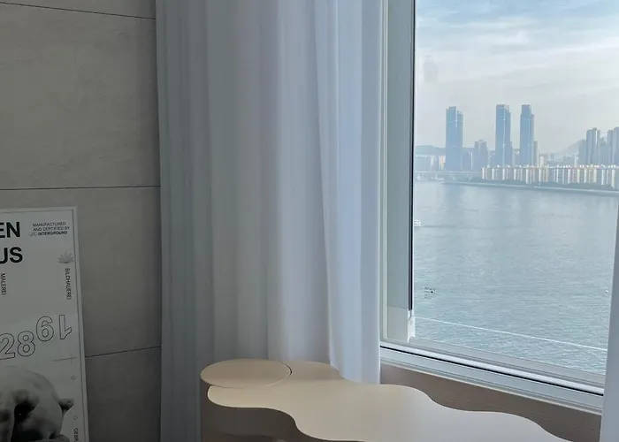 # Gwangalli Beach # Cozy Accommodation # High Floor View